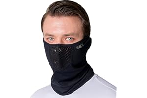 SUIGOLF KOREA (Type A) UV Sun Protection Balaclava Half Face Mask - For Golf, Hiking, Running, Cycling & Outdoor Sports