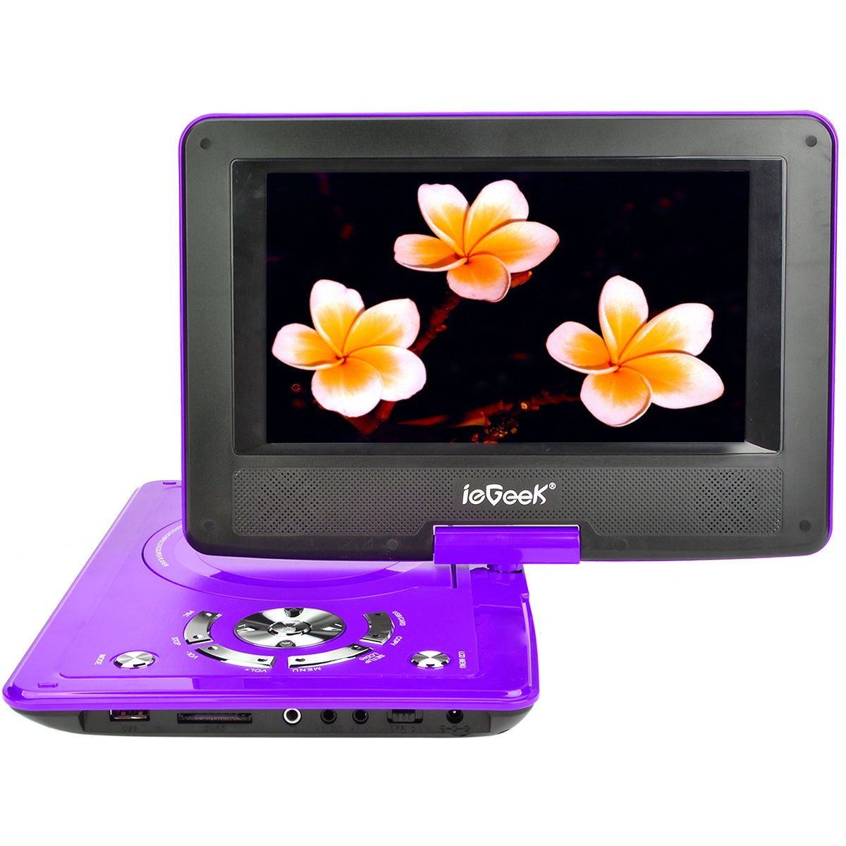 ieGeek 12.5" Portable DVD Player with Swivel Screen, 5 Amazon.co.uk