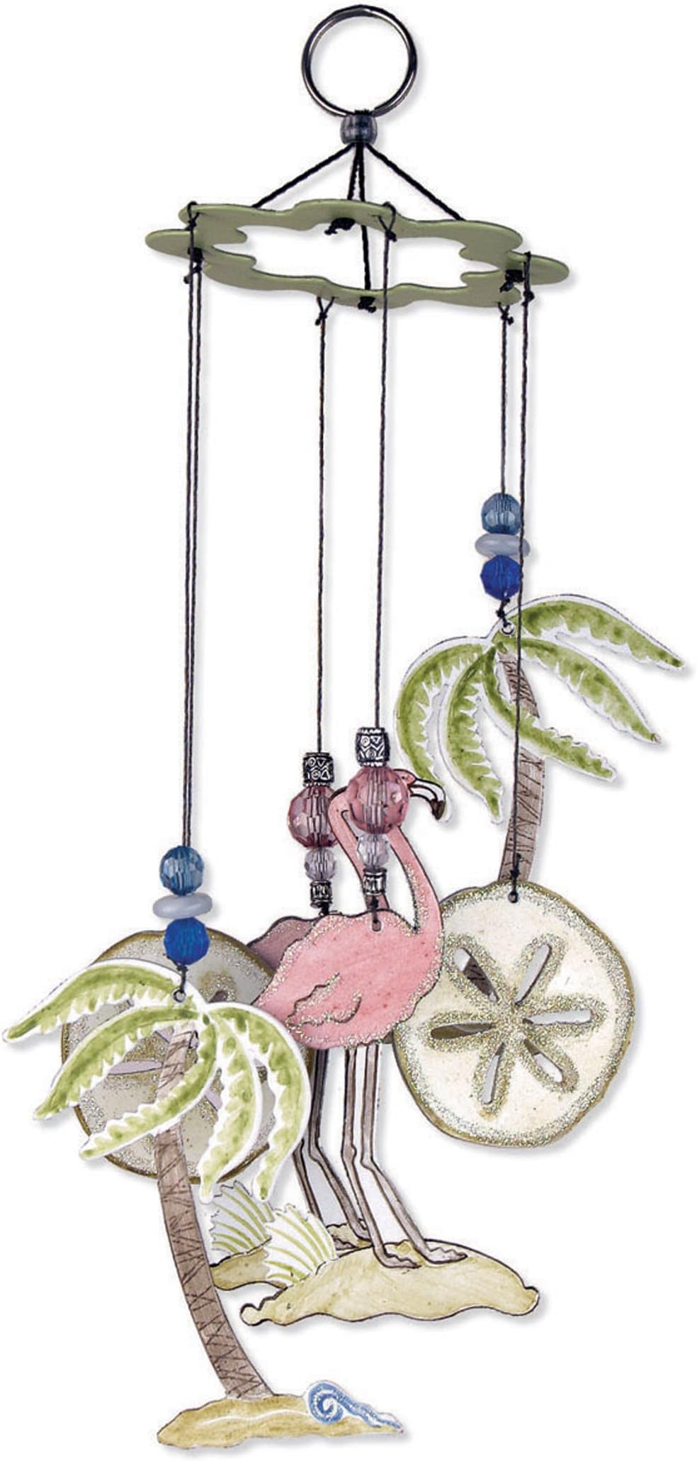 Sunset Vista Designs Water?s Edge Flamingo Wind Chime, 12-Inch Long