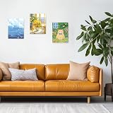 Koncci 10 Pack Canvas 20x25cm 8x10 Inch Acid-Free Cotton Panels for Painting view 7