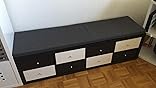 Inwona IKEA Kallax Regal Sitzauflage 146 x 39 x 4 cm Sitzpolster