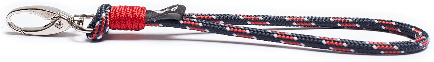Wind Passion - Nautical Braided Paracord Keychain - Sturdy & Waterproof Unisex Adults Keychain - Victory Blue - Image 3