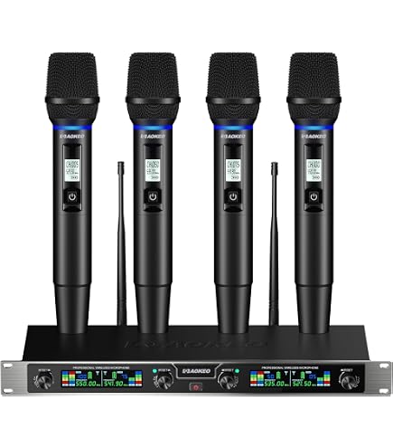 Amazon.com: Sound Town 4 Channels Professional UHF Wireless