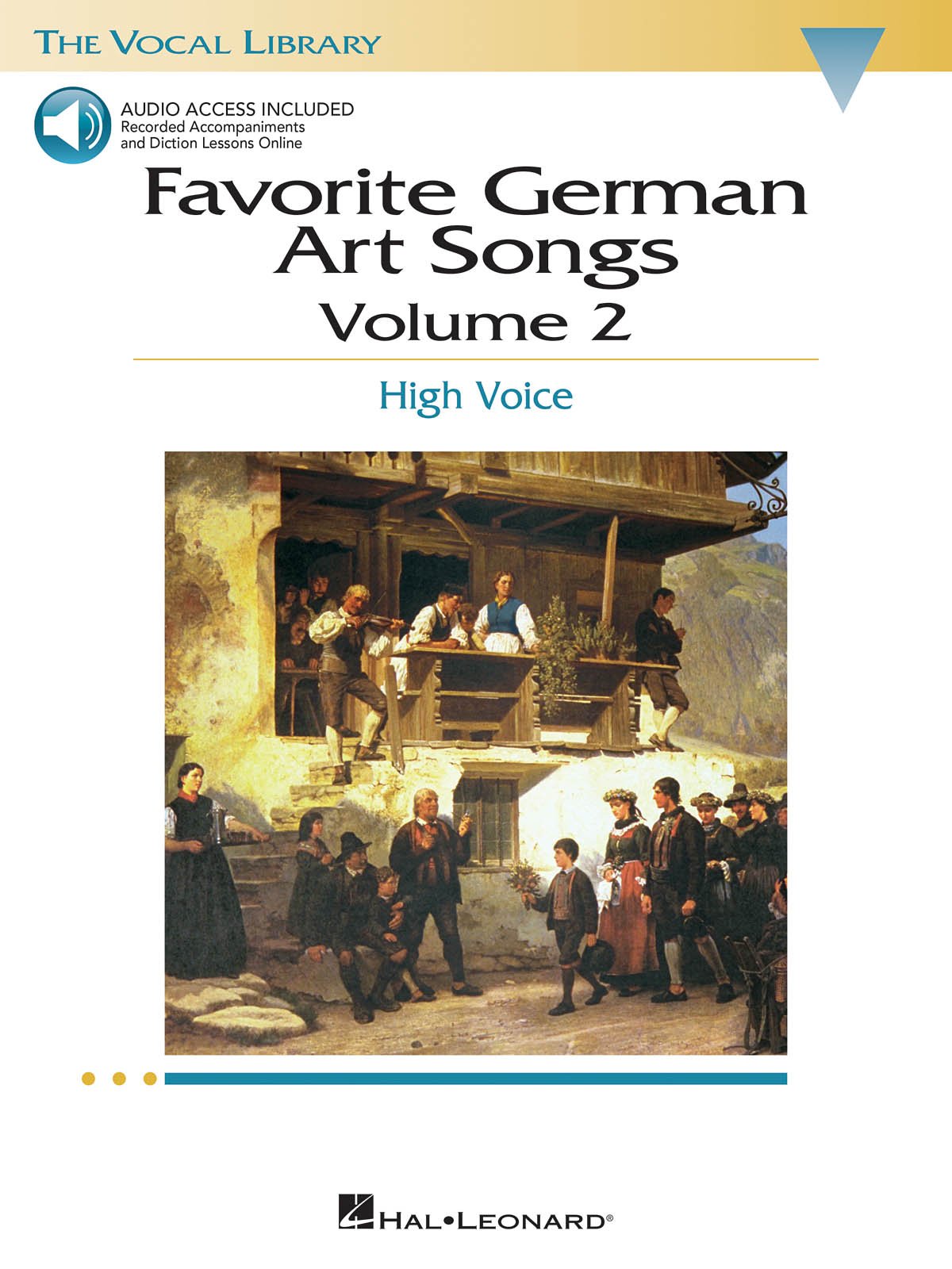 Favorite German Art Songs - Volume 2: The Vocal Library High Voice