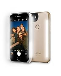 LuMee Duo Phone Case, Gold Matte | Front & Back LED