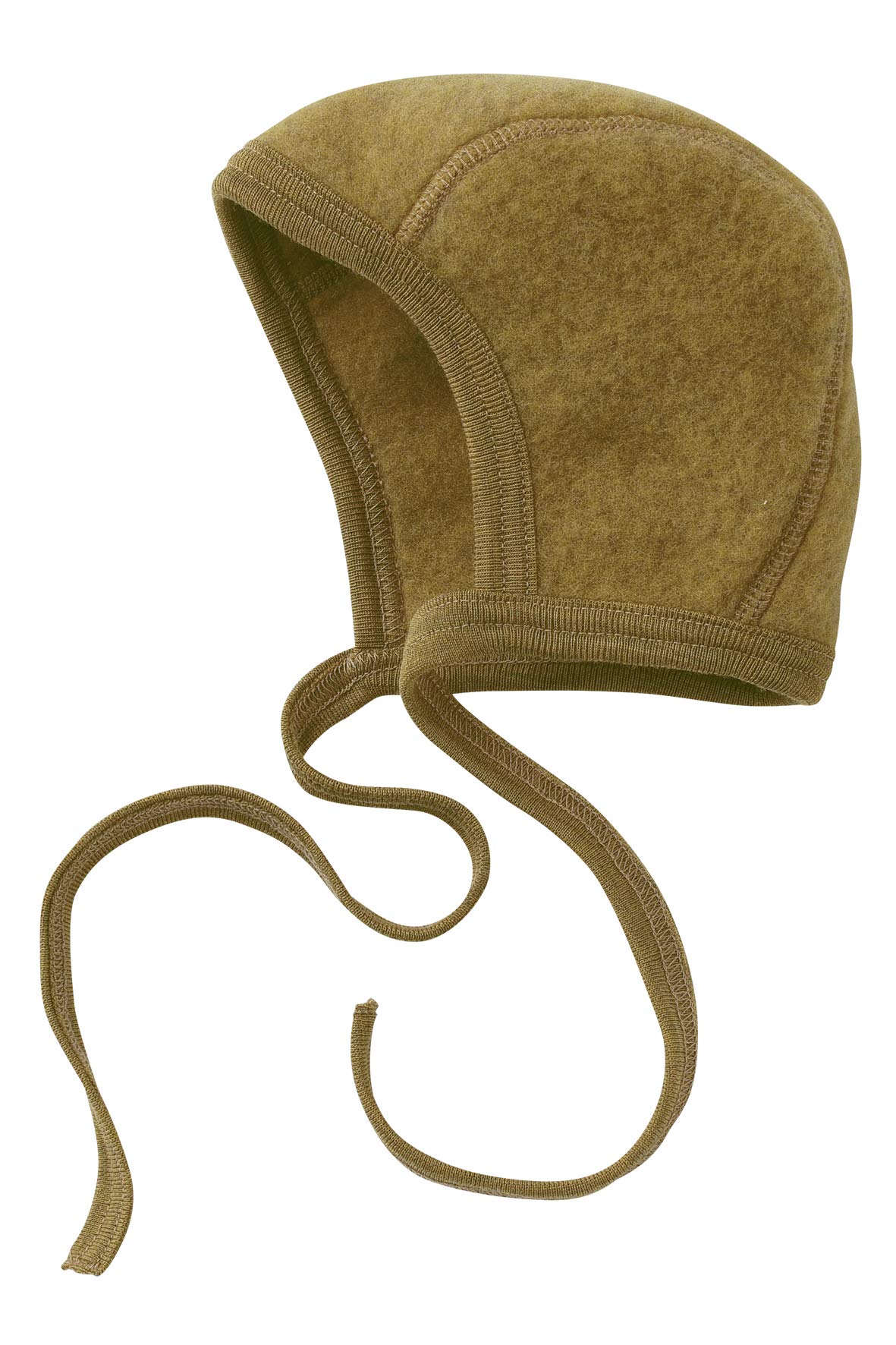 Engel, Baby Bonnet, 100% Organic Wool (3-7 Months (Height 23-27) (EU 62/68), Saffron Melange)