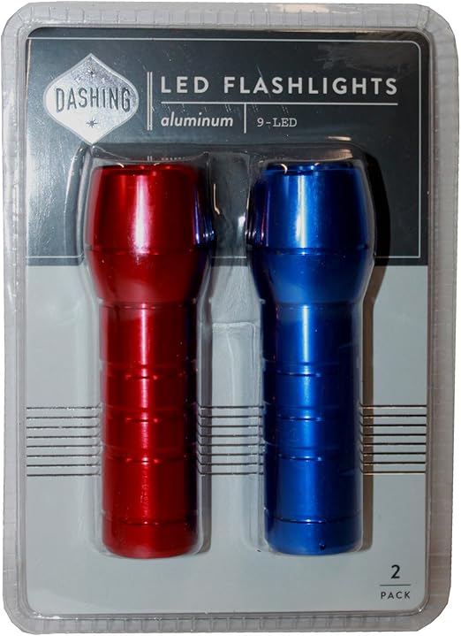 Set of 2 LED Flashlights