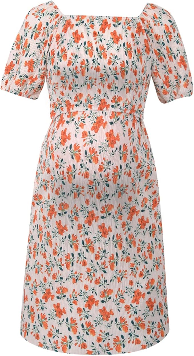 Janly Clearance Sale Womens Summer Dress,Maternity Pleated Nursing