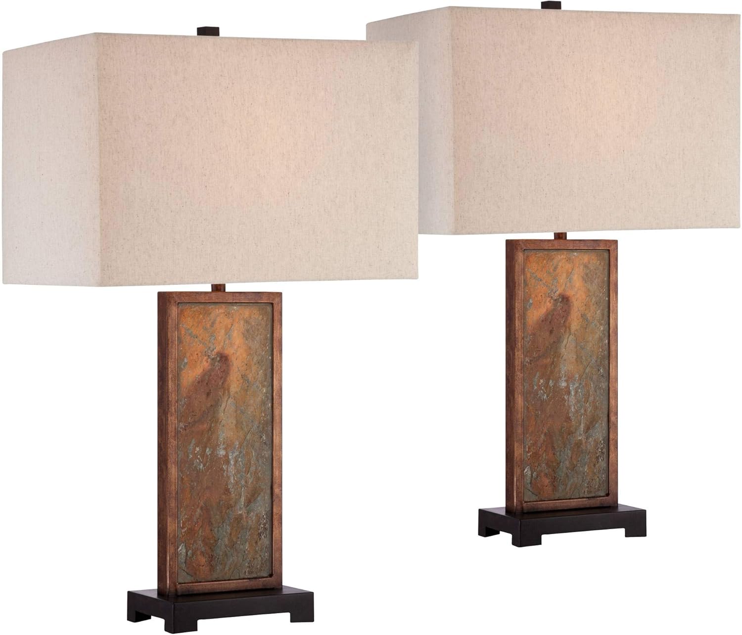 Best table lamps stone and metal for living room