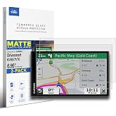 INNOSURE [2-PACK] Tempered Glass Screen Protector for Garmin DriveSmart 61 65 71 76 6.95"/7" Touchscreen Anti Scratch/Glare (Matte)