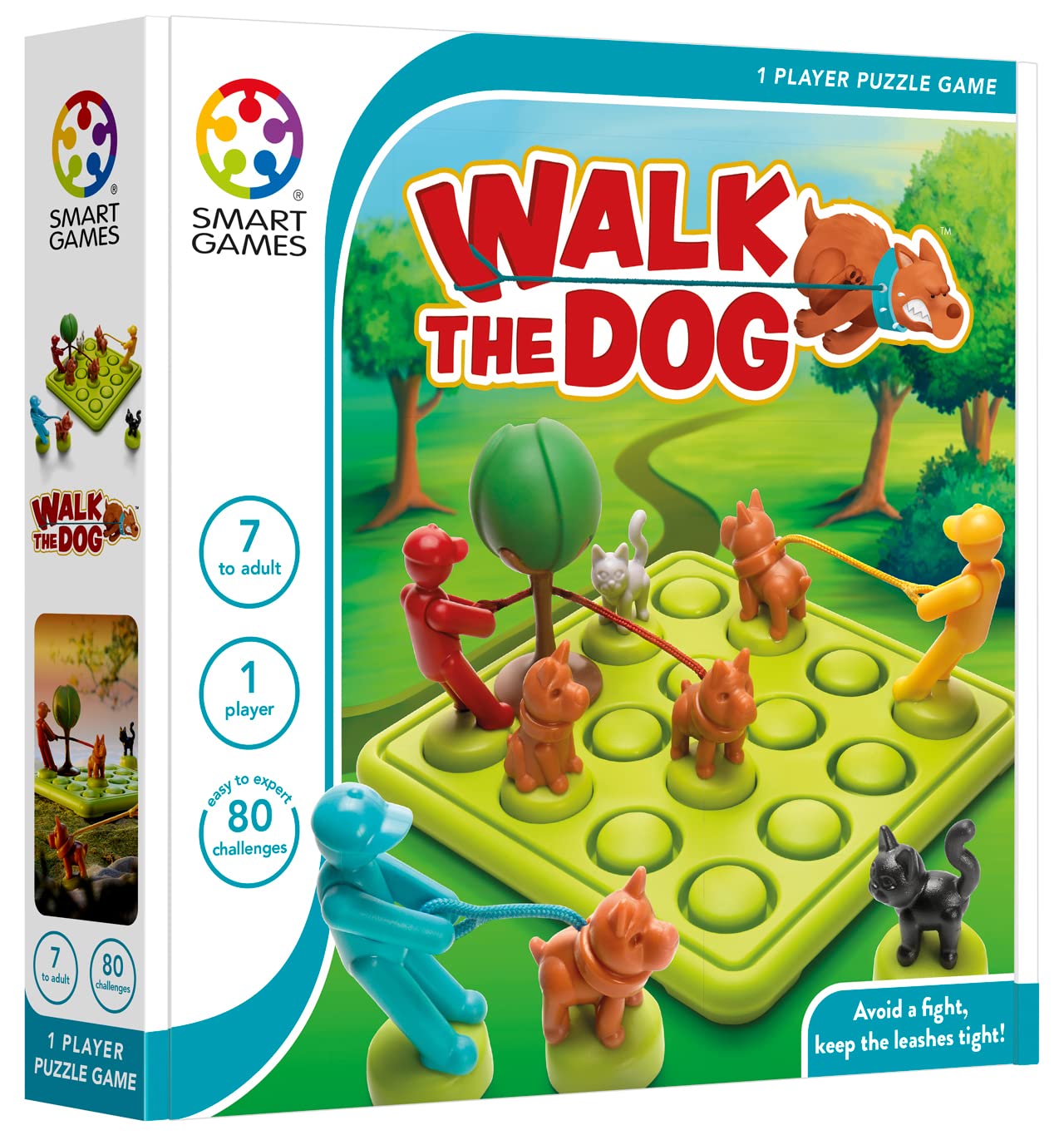 SmartGames - Walk the Dog 1 Player Puzzle Game
