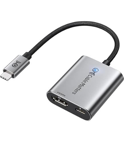 Amazon.com: Club 3D CAC-1588 USB Gen2 Type-C to HDMI 8K60Hz or
