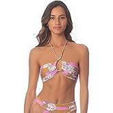 Maaji Womens Pink Fiore Lianna Strapless
