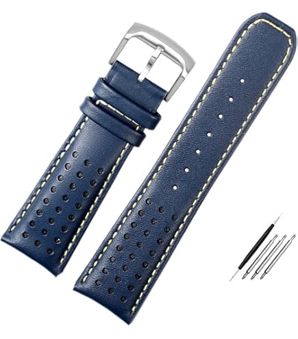 Genuine Leather Watch Strap for Citizen Blue Angel Generation