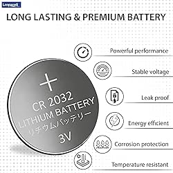 LOOPACELL CR2032 3V Lithium Coin Battery