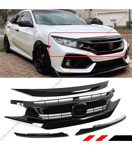 Molduras Y Acabados De Carrocería Para Honda Civic