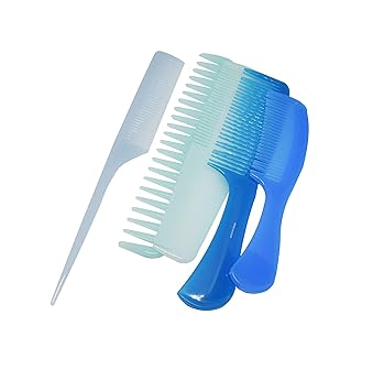 Buy Miniso Translucent Comb Set Clear Multipurpose Hair Combs