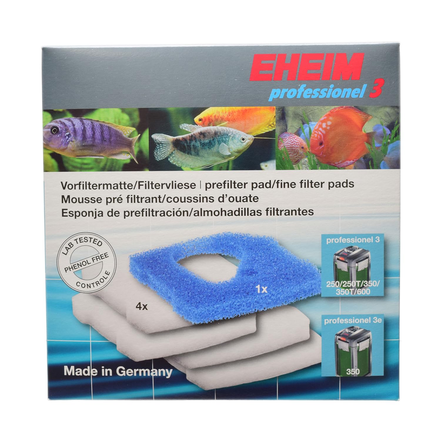 Eheim Filter Pad Set for Prof 3/250/350/600