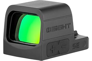OSIGHT SE 6 MOA Green Dot Enclosed Micro Sight with RMSc/K Footprint, Parallax-Free Durable Optic for Subcompact Setups