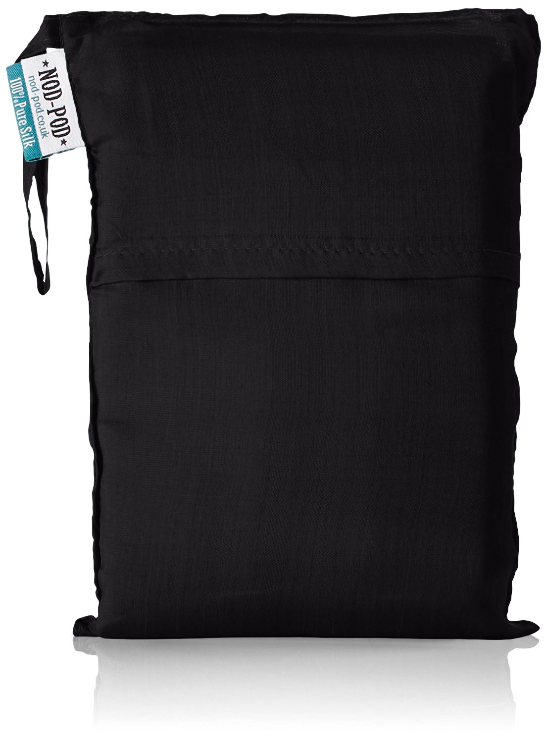 Nod-Shop 100% Pure Silk Sleeping Bag Liner - Ultralight just 110 grams (Black)
