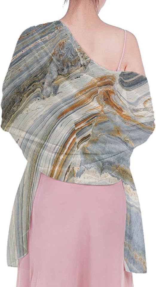 chiffon shoulder wrap