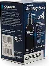 Cressi Anti-Fog 60Ml 4 Pack Goggles Protector view 4