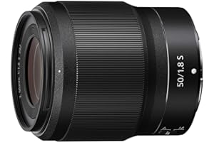 Nikon Nikkor Z 50MM F/1.8 S Full Size Lens for Nikon Z S Series FX/35mm Black [Nital Card: 4 Year Warranty]