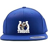 Mountee Apparel Snapback Jonathan Taylor Indianapolis Indy Logo Hat Blue