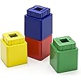 Didax - DD211255 Jumbo Unifix Cubes, Multicolor, Large (Set of 20)