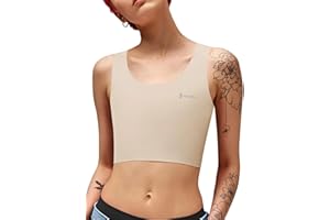 GCTBL Chest Binder Transgender FTM Binder Trans Breast Binder Bra for Large Breast