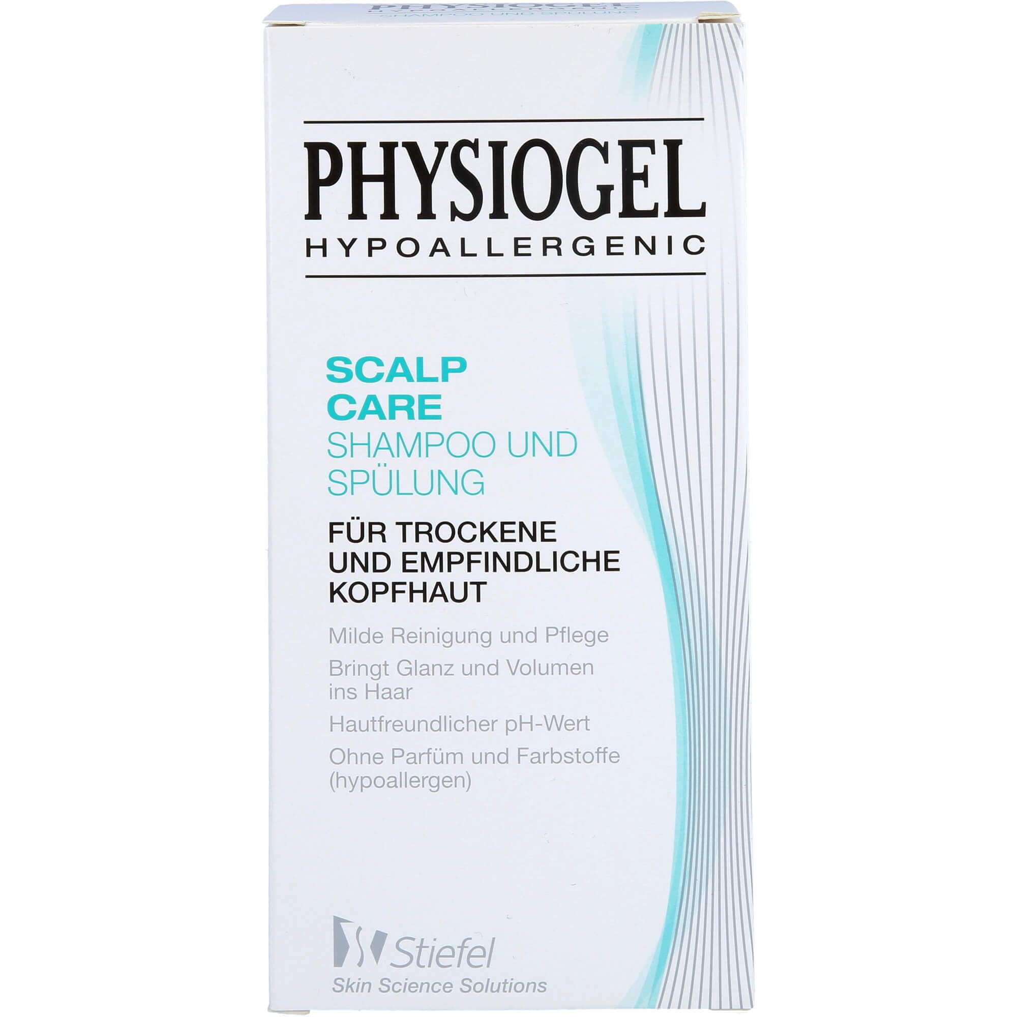 PHYSIOGEL Scalp Care Mild Shampoo and Conditioner 250 ml - Gentle Cleansing and Care for Sensitive, Dry Scalp - Moisturising Shampoo & Conditioner for Shiny Hair