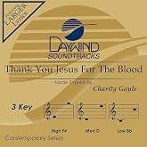 Thank You Jesus For The Blood Accompaniment/Performance Track