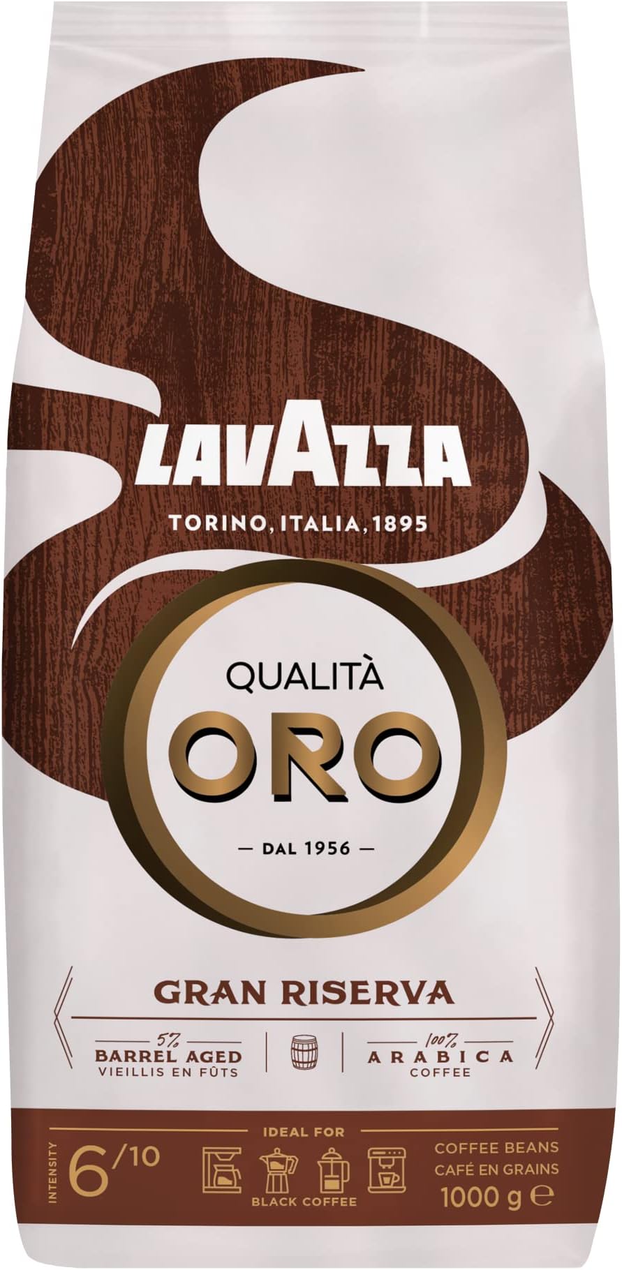 Lavazza Qualità Oro Gran Riserva 100% Arabica Espresso 1 kg