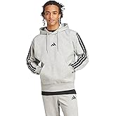 adidas mens Essentials 3-stripes Fleece Hoodie