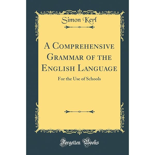 A Comprehensive Grammar of the English Language | Amazon.com.br