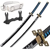 Zisu Demon Katana Sword, About 41 inches, Hashira Pillars & Protagonist Katana for Cosplay Purpose, Anime Original Texture