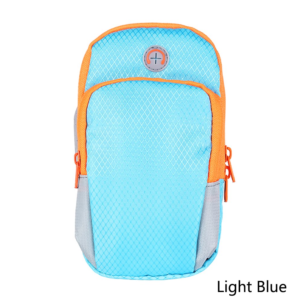 Sports Armband Arm Bag Multifunctional Sports Pocke For Men and Women Running,Cycling,Gym Exercise,Fits Up To iPhone 7/7 Plus, 6s/6s Plus, Samsung Galaxy S8/S7/S6/ Edge 6.0 Inch