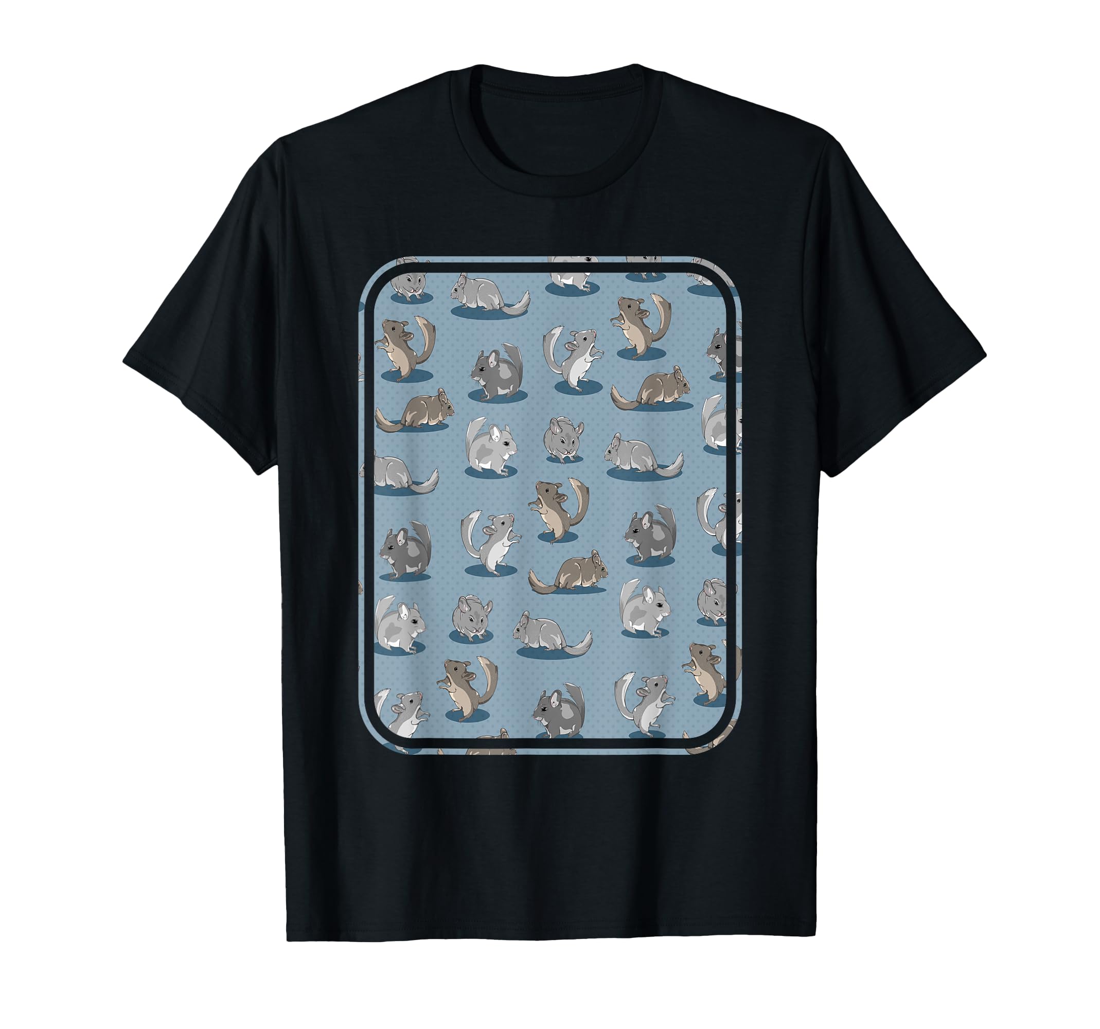 Cute pet chinchilla pattern T-Shirt
