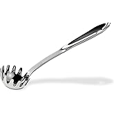 All-Clad T105 Stainless Steel Pasta Ladle Kitchen Tool, 11.5-Inch, Silver