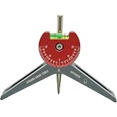 Strong Hand Tools Magnetic Pipe Centering Head, For Pipe 2 in. Diameter Minimum, 360&deg; Bubble Protractor, Anodized Aluminum, Hard Case, MPCH250