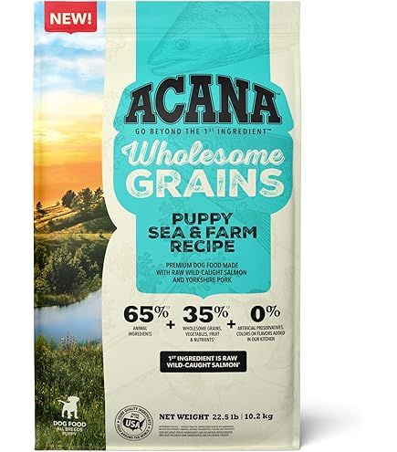 Amazon.com: ACANA Wholesome Grains Dry Dog Food Puppy Recipe