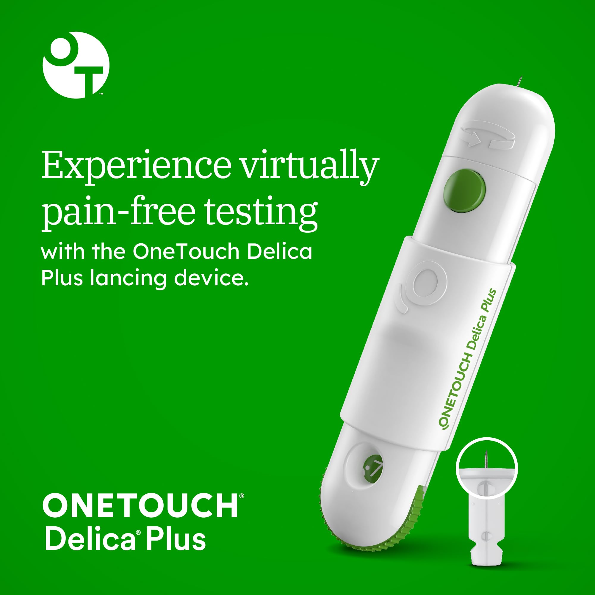 OneTouch Ultra Plus Flex Value Diabetes Testing Kit | Blood Sugar Test Kit Includes 1 Blood Glucose Meter, 1 Lancing Device, 30 Lancets, 30 Diabetic Test Strips, & Carrying Case