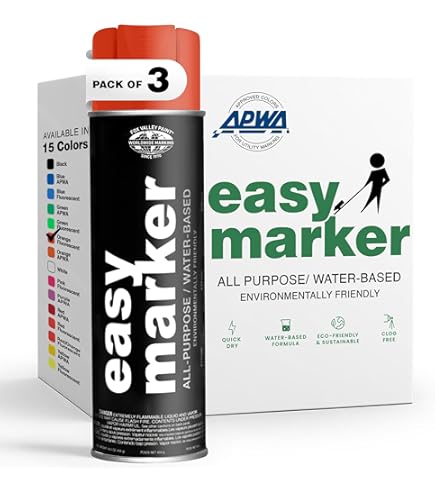 Rust-Oleum 266579 Professional 2X Distance Inverted Marking Spray