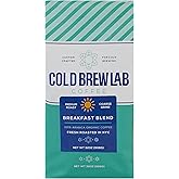 Cold Brew Organic Breakfast Blend Coffee, Coarse Ground, Medium Roast, 2 LB, for Cold Brewing & French Press