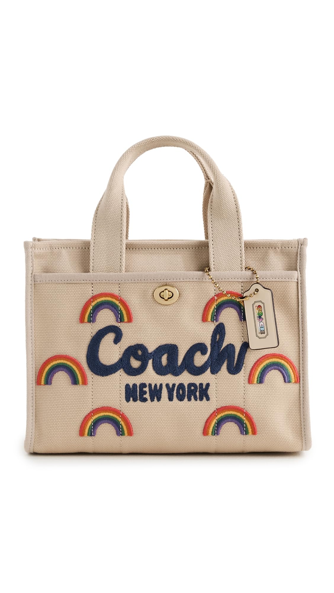 Coach Rainbow Cargo Tote Bag 26 Image