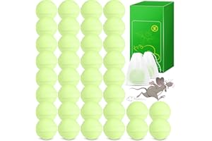 TRIHOOD Mouse Rodent Repellent 36 Pack Peppermint Oil for Mice Squirrel Rats Spider Pests Repellent Indoor Outdoor Use, Mice Repellent Mouse Deterrent for Car Engines House Family & Pet Safe