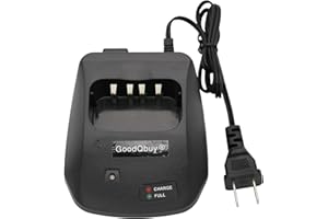 GoodQbuy Battery Charging Dock is Compatible with Wouxun Radio KG-UV6D KG-UV2D KG883 KG669 KG619
