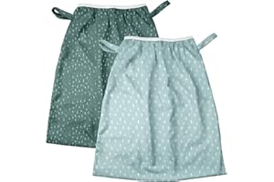 Mama Koala Pail Liner for Cloth Diapers, Reusable and Washable Waterproof Pail Liner with Strap for Diaper Pails, 2 Pack(P002)