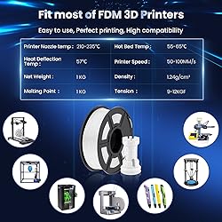 SUNLU 3D Printer Filament PLA Plus 1.75mm, SUNLU