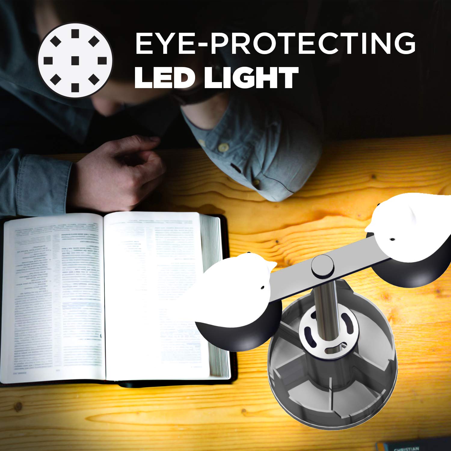 smart touch led desk lamp